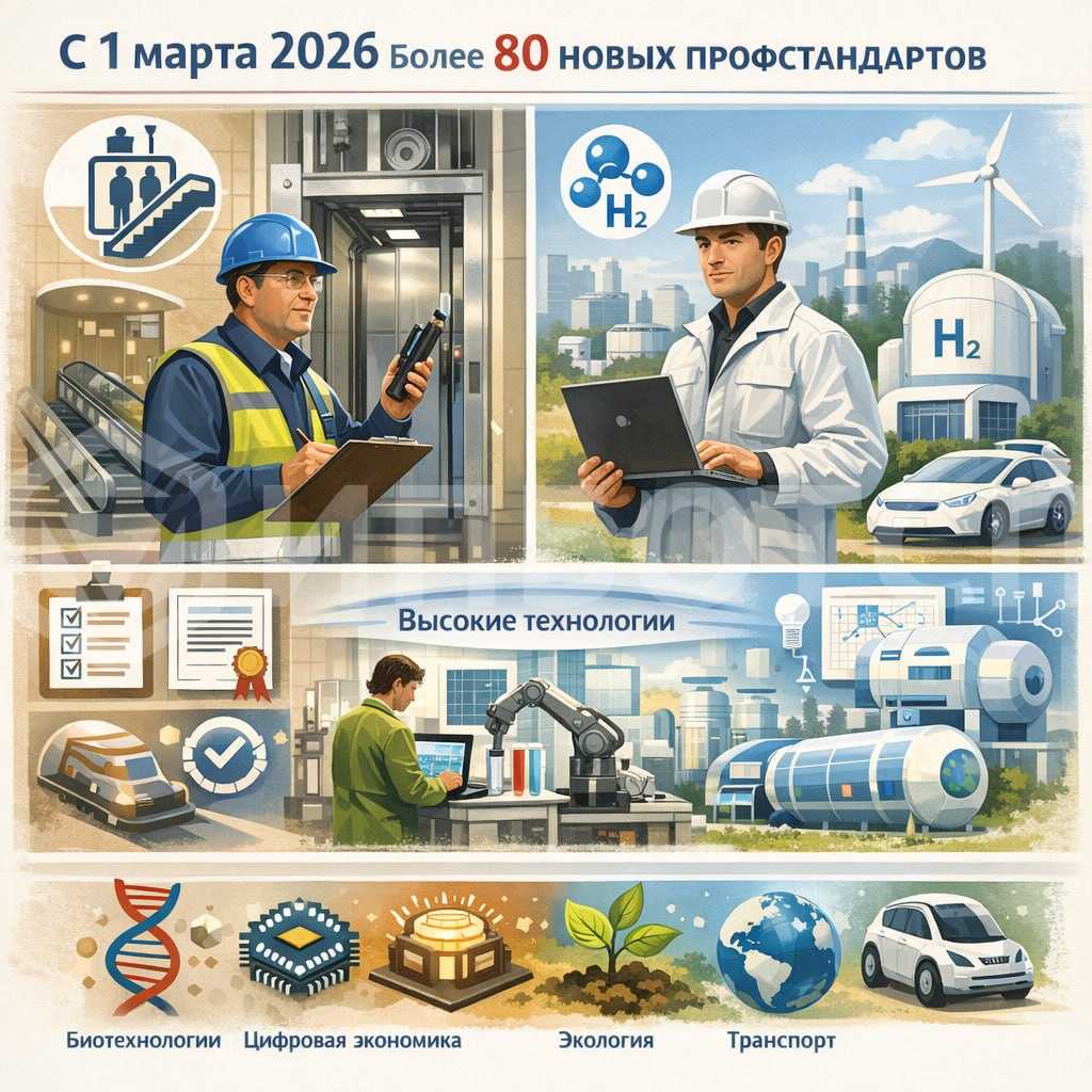 Вступают в силу более 80 новых профессиональных стандартов Вступают в силу более 80 новых профессиональных стандартов