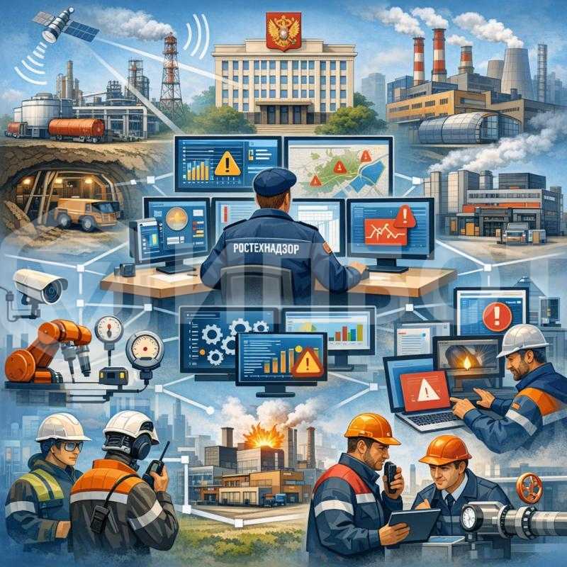 Новый режим государственного надзора в области промышленной безопасности – мониторинг